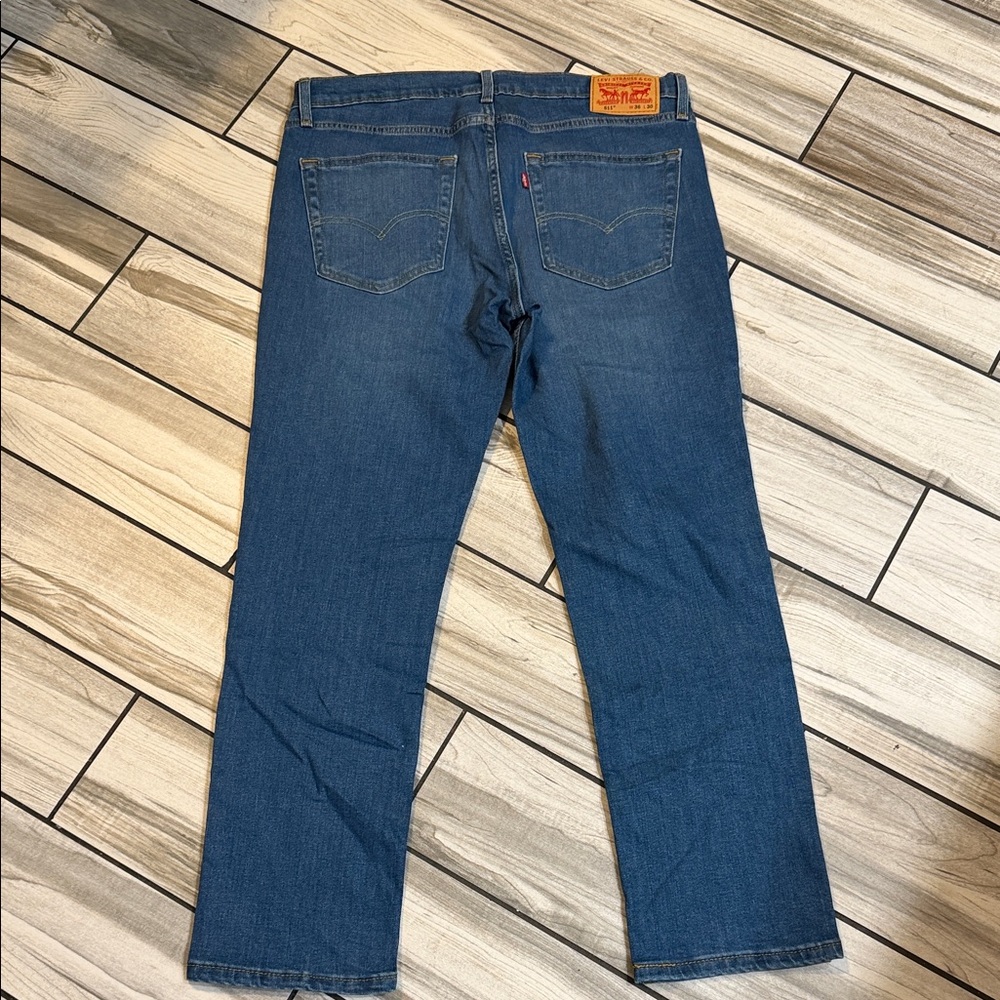 511 Levi's Men's Classic Straight Blue Jeans 36x30